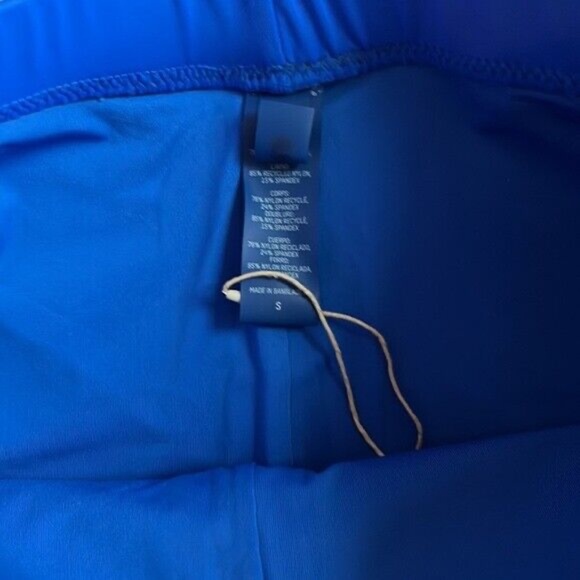 Skims Swim Mid Waist Shorts Cobalt Blue Small - Picture 3 of 6